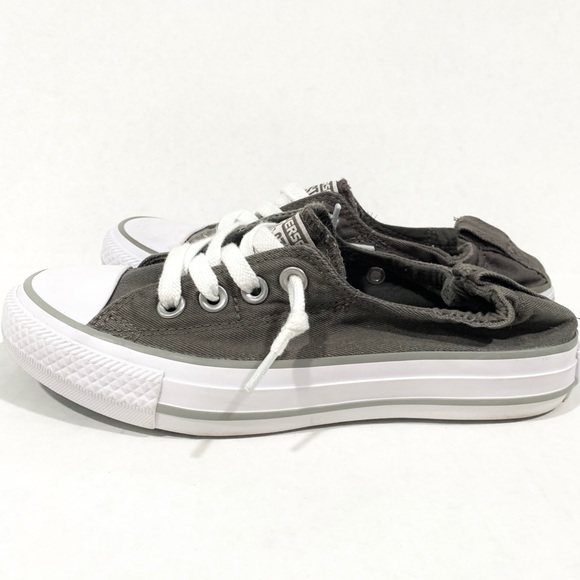 converse slip on charcoal